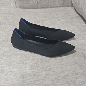 Rothy's Black and Blue Women's Flats